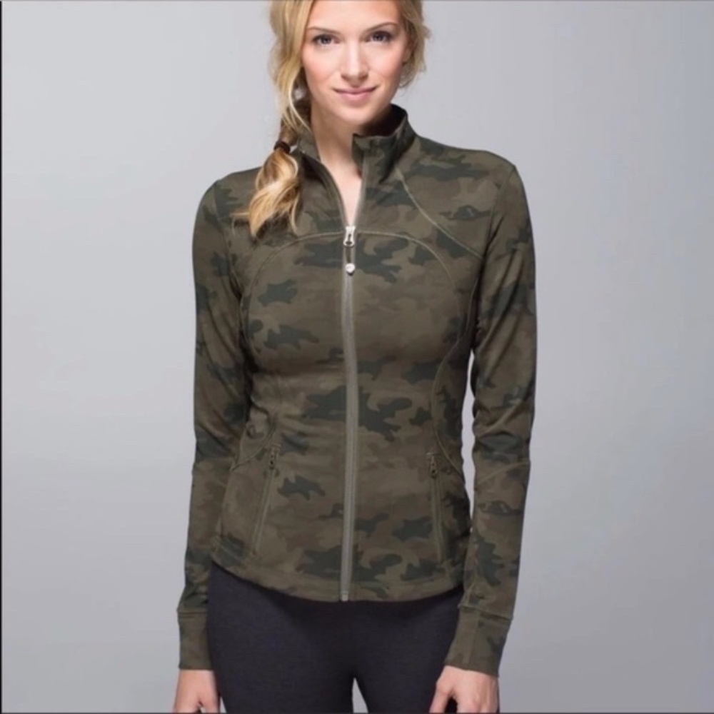LULULEMON DEFINE JACKET CAMO